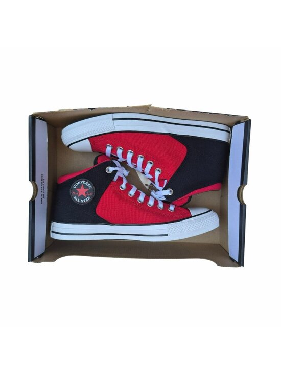 ⭐Converse Chuck Taylor Hi Street Mid Sz 9 Men\'s Shoes Sneakers Black Red 169110F main image 5